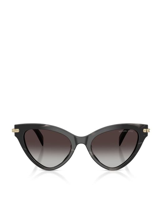 Michael Kors Gray Roanoke Cat Eye Sunglasses
