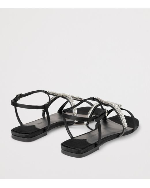 Jimmy Choo Brown Gwyn Sandals