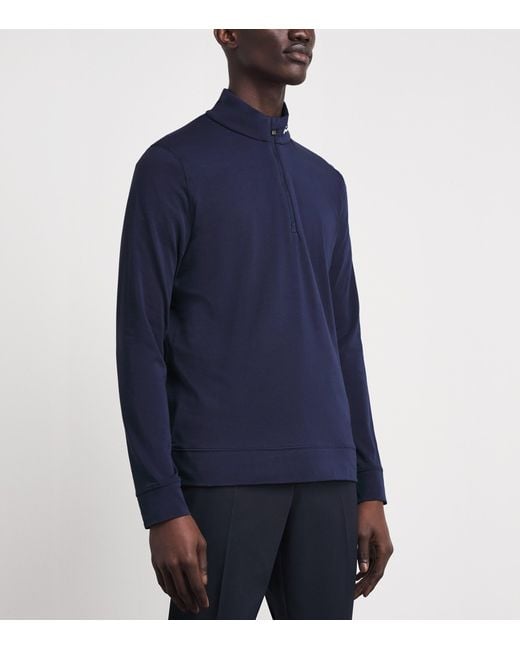 Kjus Blue Capture Midlayer Half-Zip Top for men