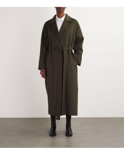 Sa Su Phi Black Wool-Cashmere Caroline Coat