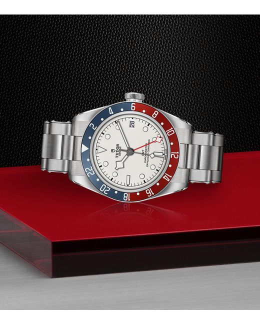 Tudor Gray Stainless Steel Bay Automatic Watch for men