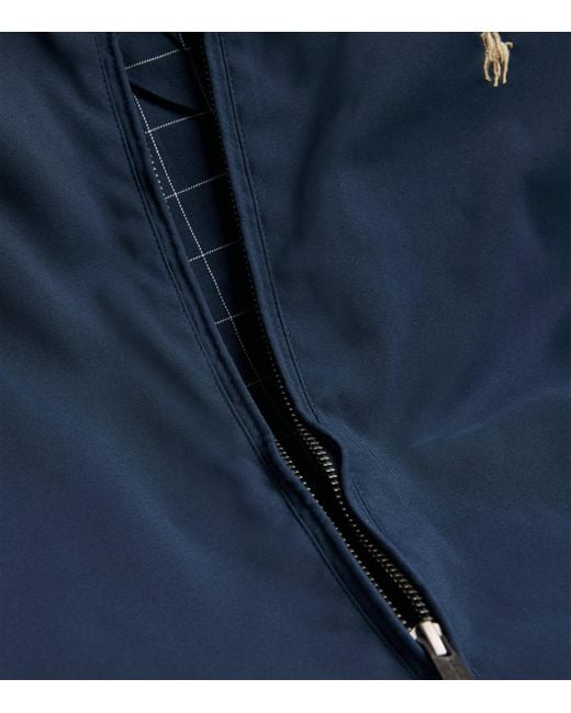 Polo Ralph Lauren Blue Harrington Jacket for men