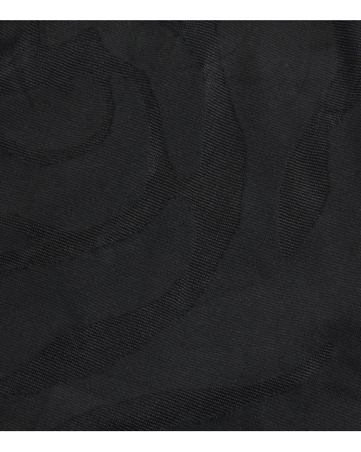 Wolford Black Rose Shadow Skirt