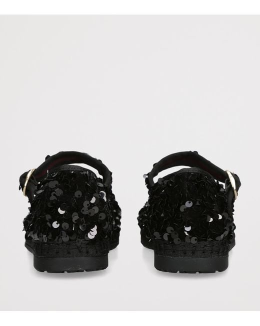 Flabelus Black The Little Prince Mary Jane Flats