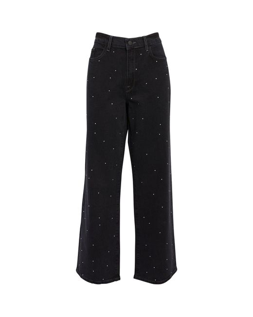 Triarchy Black Ms. Miley Mid-rise Baggy Jeans