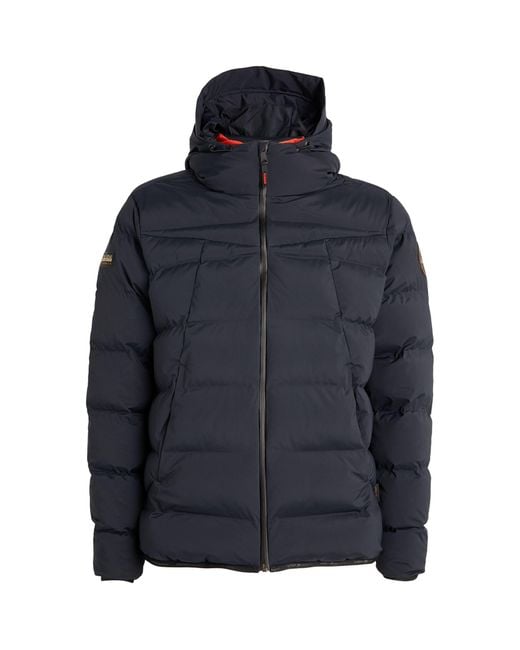 Napapijri Blue Newton Puffer Jacket for men