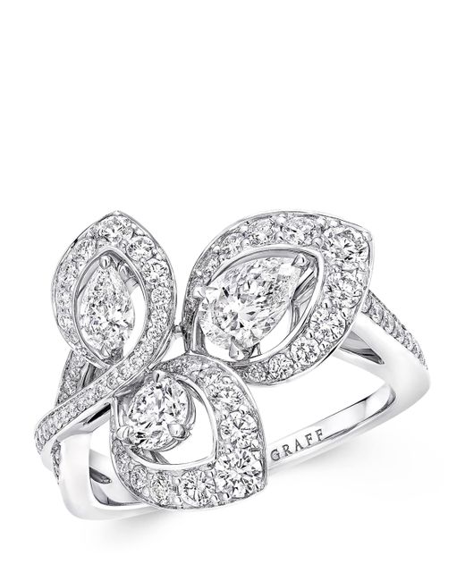 Graff White And Diamond Classic Ring