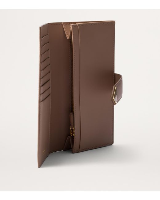 Prada Natural Large Saffiano Leather Bifold Wallet