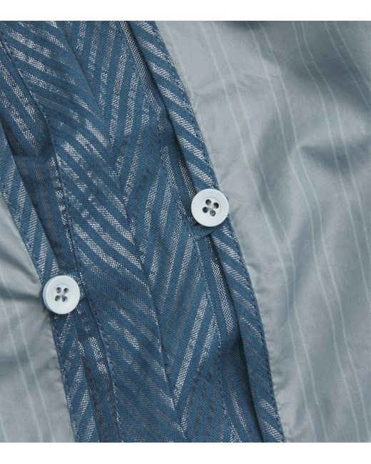 Craig Green Blue Cotton-Blend 2-In-1 Trousers for men