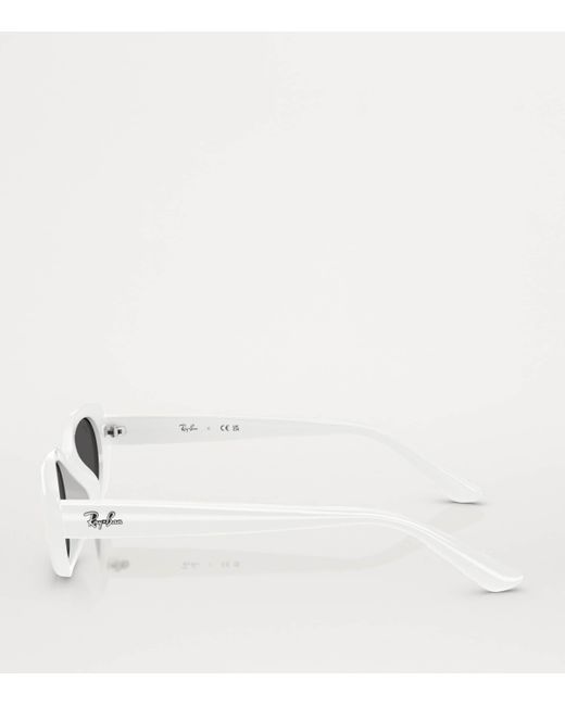 Ray-Ban White Rb4441D Sunglasses