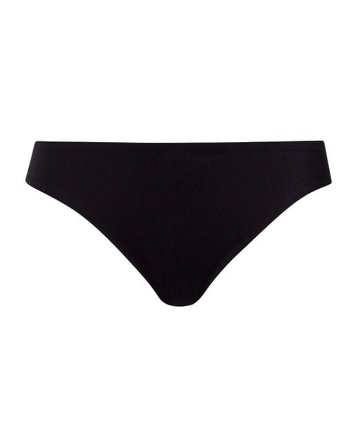 Hanro Black Invisible Touch Mini Briefs