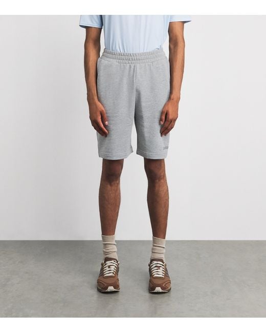 Pulco Studios Gray Relaxed Shorts for men