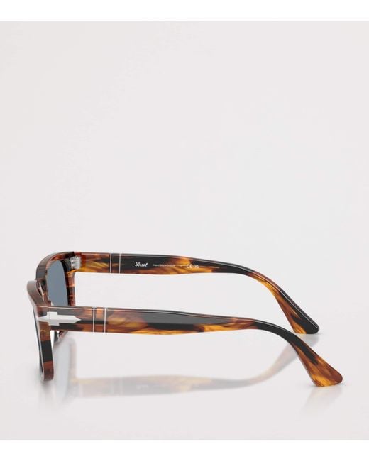 Persol Blue Rectangular Po3272S Sunglasses for men