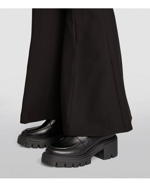 MAX&Co. Black Flared Trousers