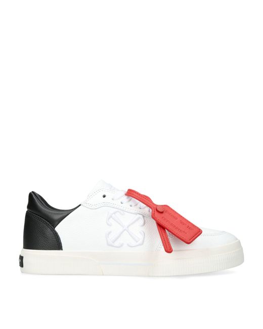 Off-White c/o Virgil Abloh White Leather New Vulcanized Low-top Sneakers for men