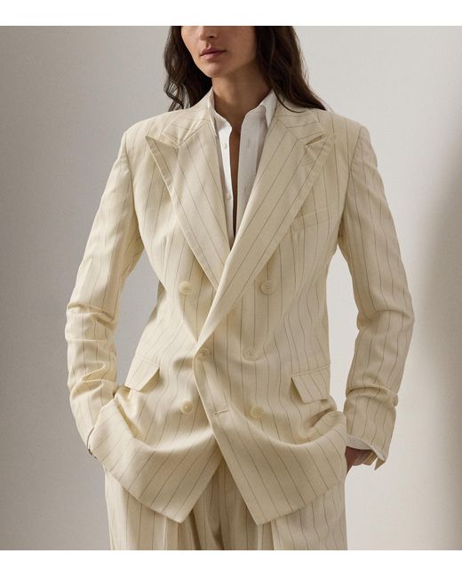 Ralph Lauren Natural Wool Ramona Blazer