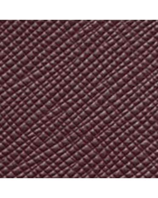 Prada Purple Saffiano Leather Wallet for men