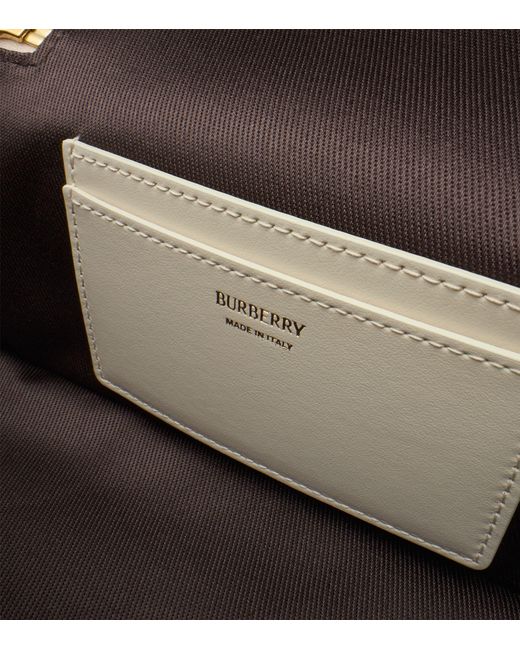 Burberry Metallic Check Vanity Bag