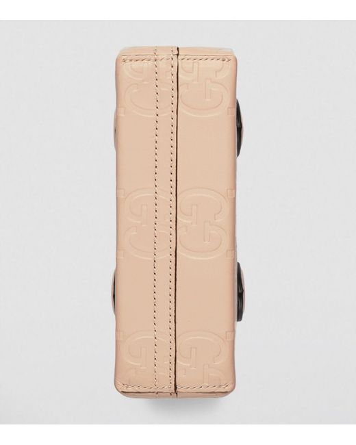 Gucci Natural Mini Gg Super Top-handle Bag
