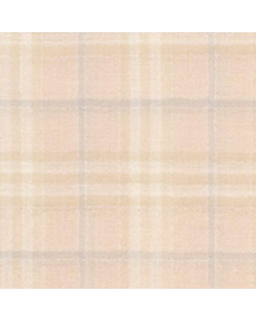 Burberry Natural Wool-Blend Embellished Check Scarf