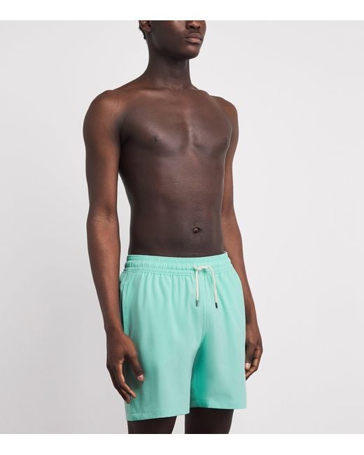 Polo Ralph Lauren Green Traveller Swim Shorts for men
