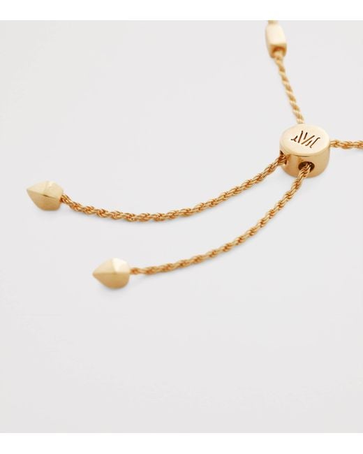 Monica Vinader Metallic Vermeil Corda Chain Friendship Bracelet