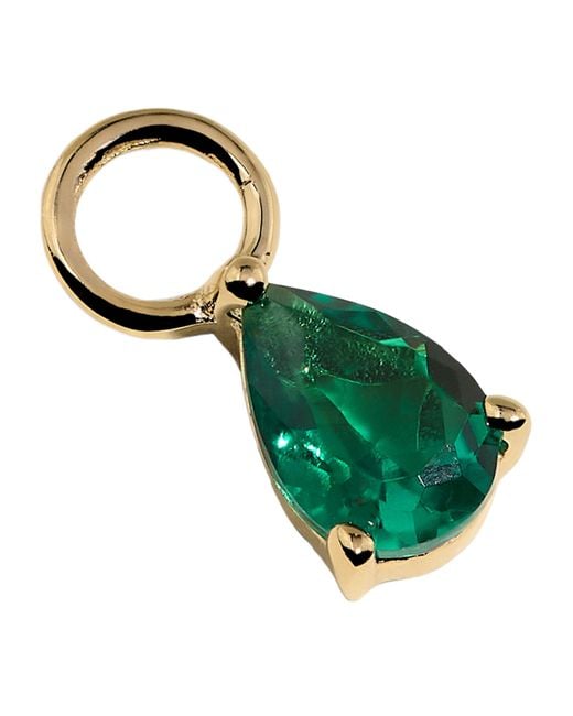 Astrid & Miyu Green And Olivine Birthstone Earring Charm