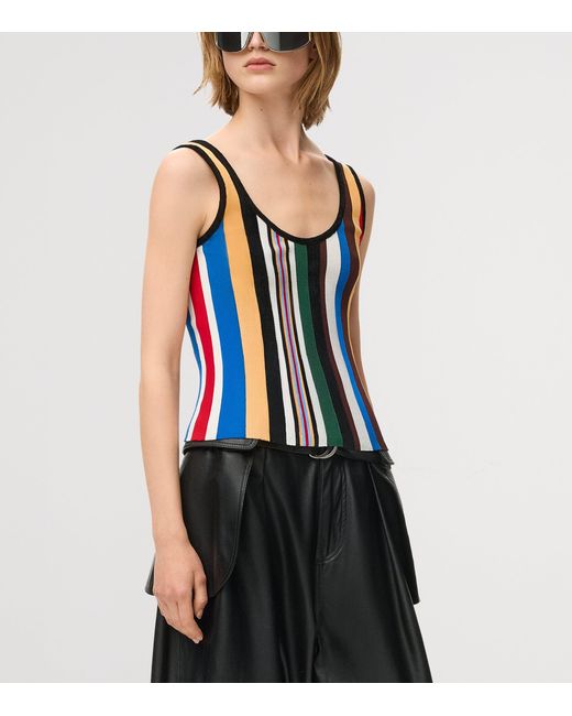 Loewe Multicolor Striped Rib Tank Top