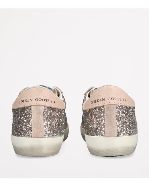 Golden Goose Deluxe Brand Metallic Embellished Super-Star Sneakers
