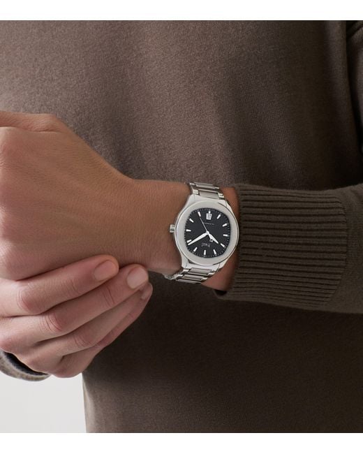 Piaget Metallic Stainless Steel Polo Date Watch for men