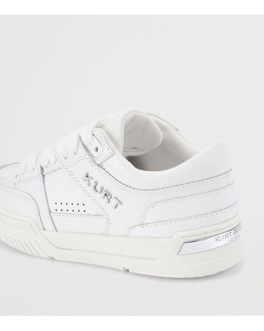 Kurt Geiger White Leather Hatton Sneakers