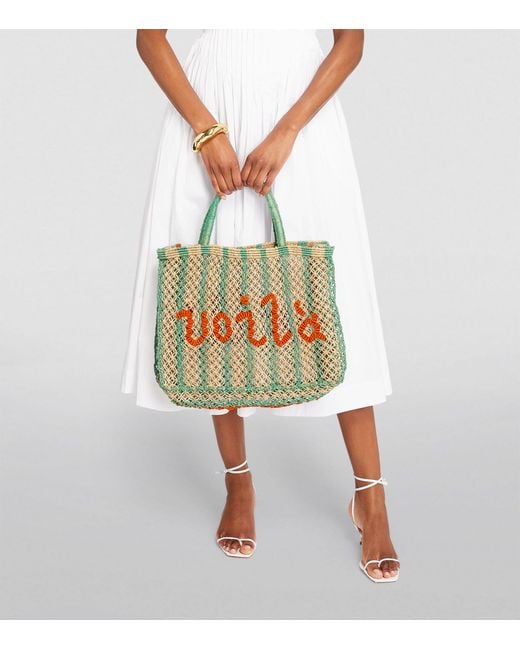 The Jacksons Green Small Voila Tote Bag