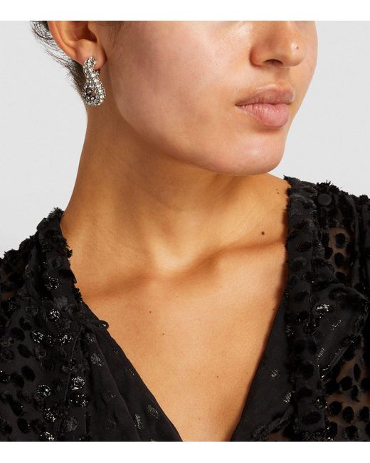 Isabel Marant Black Brass Earrings – Neilson Boutique