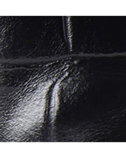 Kurt Geiger Black Leather Mini Eagle Ankle Boots