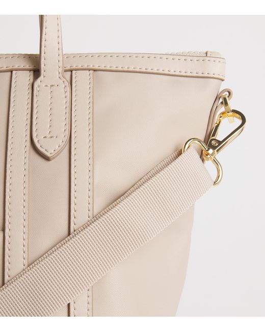 Harrods Natural Grab Nylon Jetsetter Tote Bag