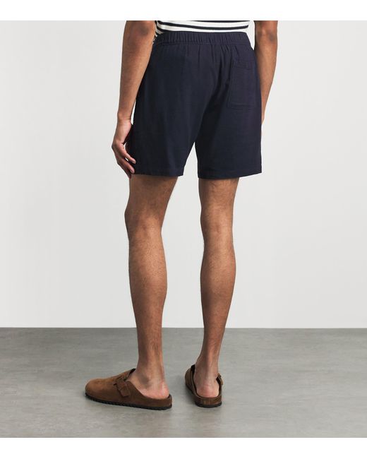 PAIGE Blue Elijah Shorts for men