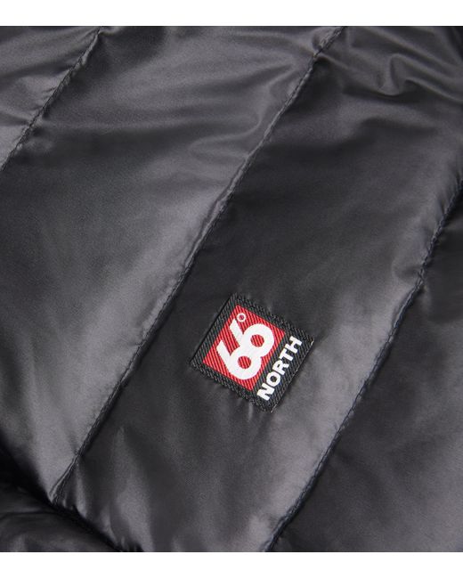 66 North Gray Keilir Quilted Down Gilet for men