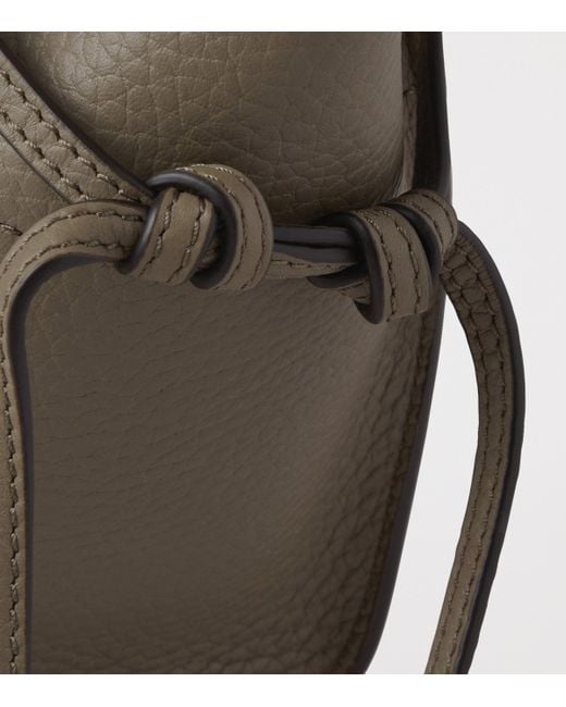Mulberry Gray Mini Leather Soft Bayswater Shoulder Bag