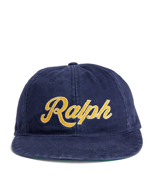 Polo Ralph Lauren Blue Embroidered Logo Baseball Cap for men