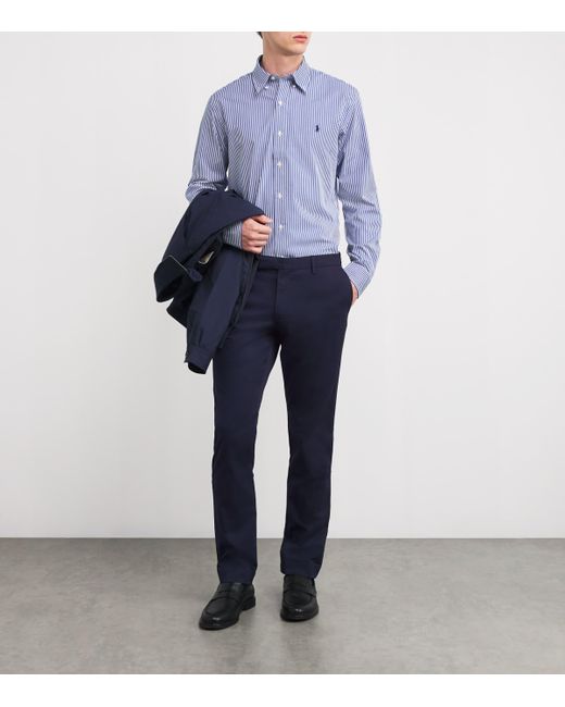 Polo Ralph Lauren Blue Stretch-Fit Chinos for men