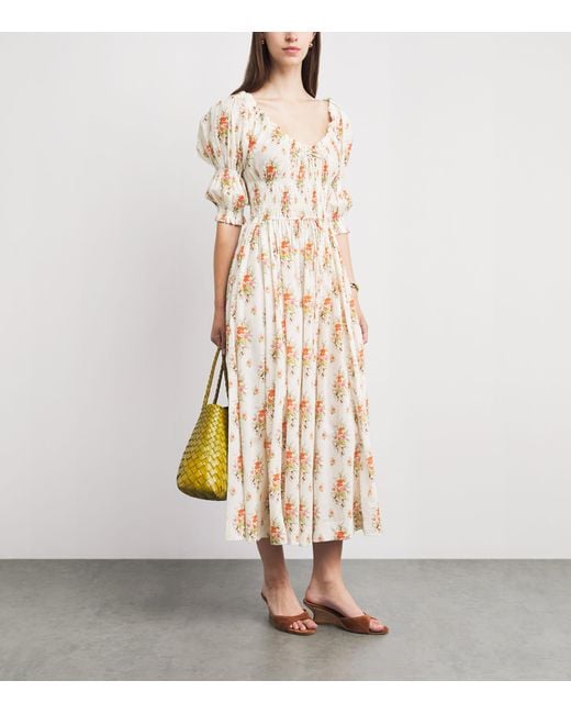 Doen Natural Organic Cotton Ischia Midi Dress