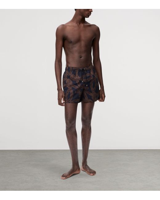 Loewe Blue X Paula's Ibiza Anagram Swim Shorts for men