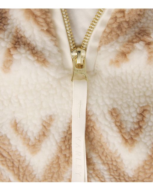 Varley Natural Faux Shearling Hendrik Sweatshirt