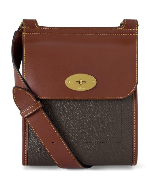 Mulberry Brown Small Antony Cross-Body Bag for men