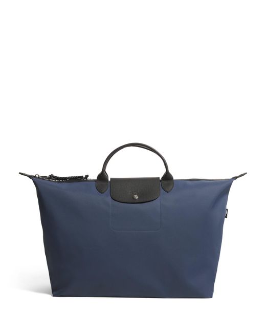 Longchamp Blue Large Le Pliage Energy Travel Bag