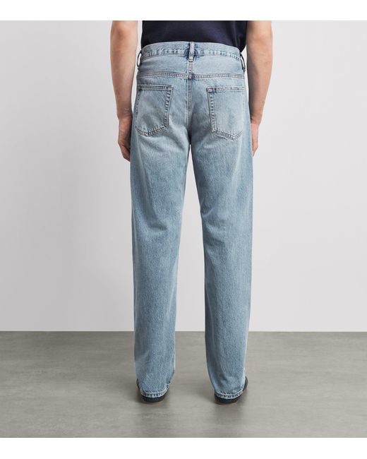 FRAME Blue The Straight Jeans for men