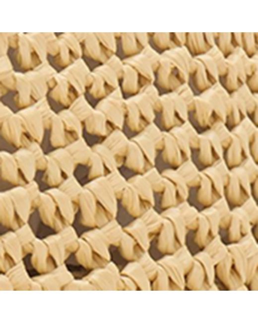Burberry Natural Raffia-Effect Knight Stamp Bucket Hat for men