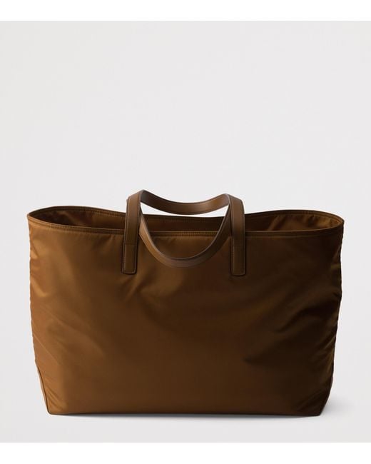 Prada Brown Large Re-Nylon Re-Edition 1978 Tote Bag