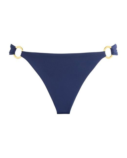 Away That Day Blue Sorrento Bikini Bottoms