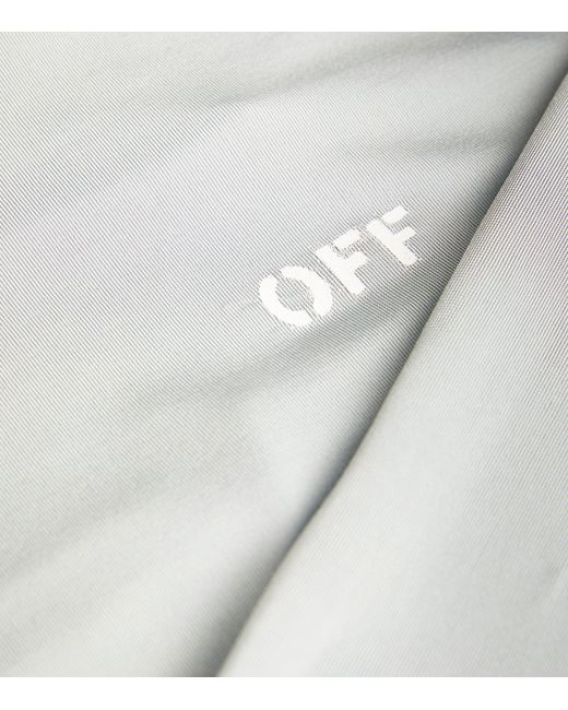 Off-White c/o Virgil Abloh Gray Stamp Second-skin Top
